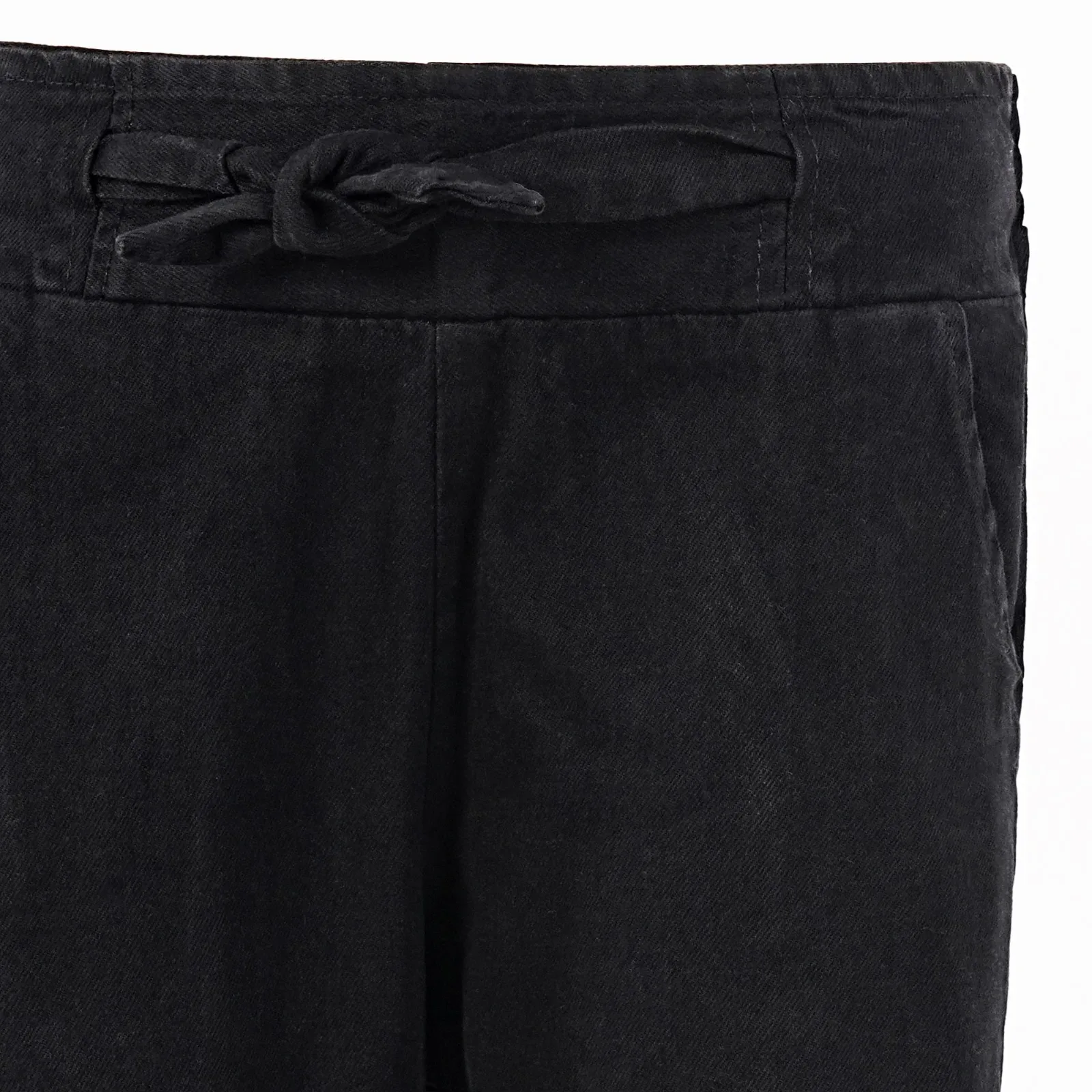 Soft Denim Palazzo Pant
