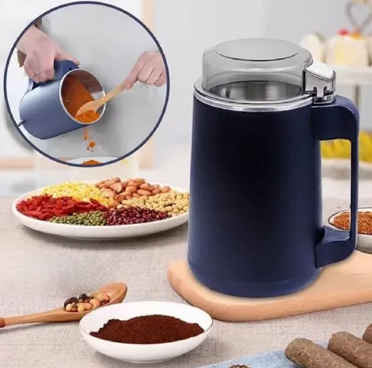Multi-functional electric grinder machine (Blander)