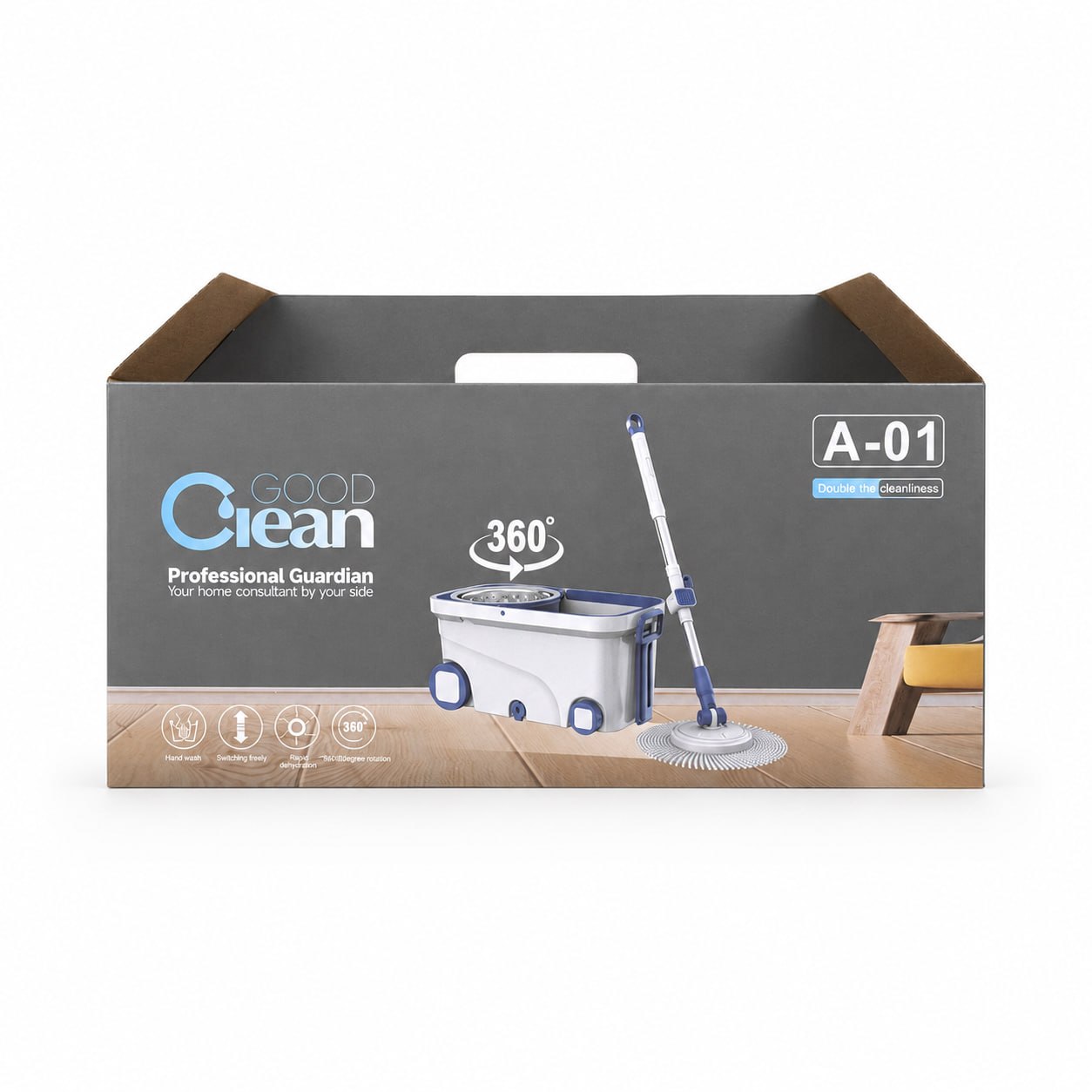 Good Clean 360-Degree Rotating Magic Spin Mop