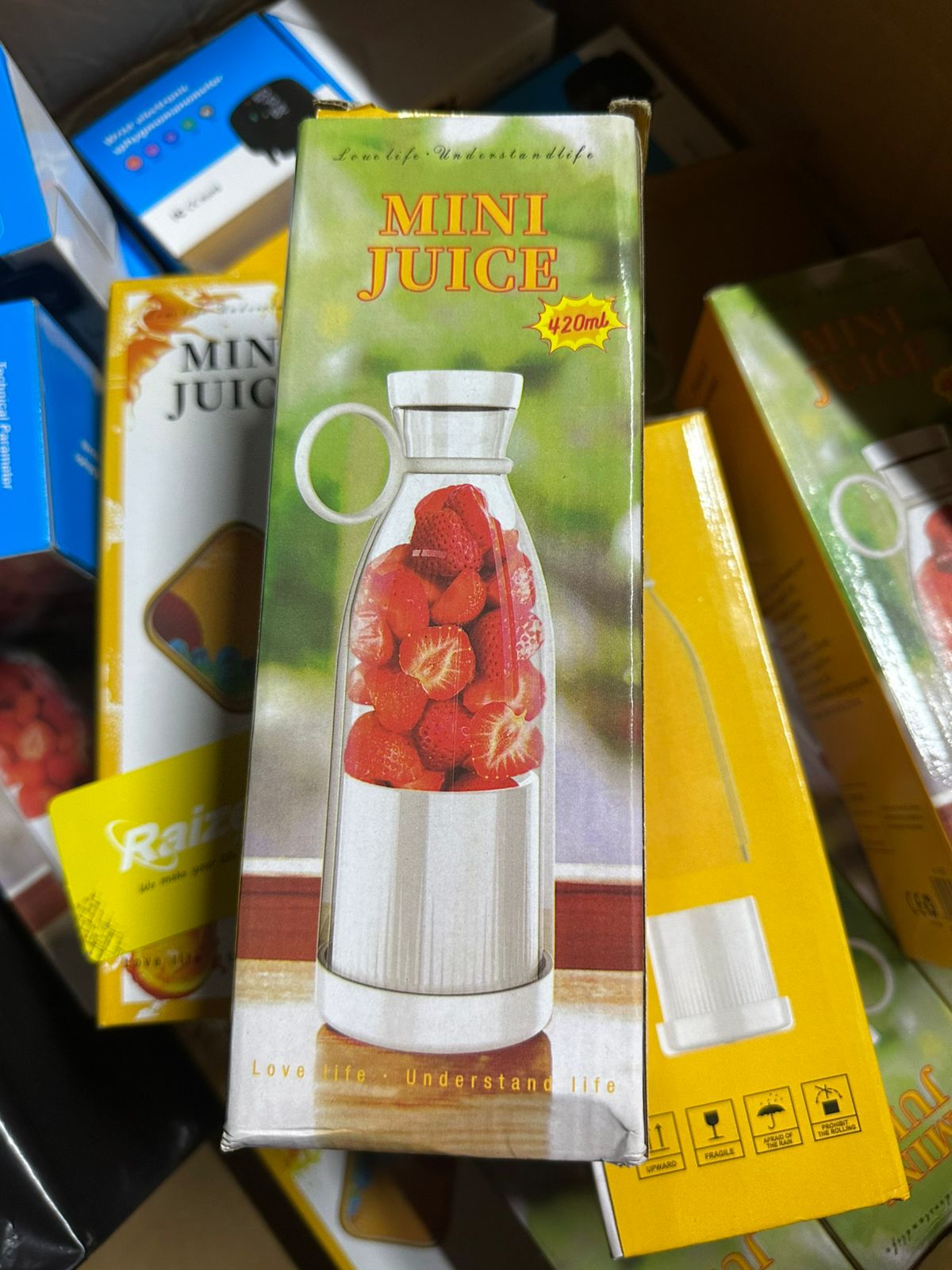 Portable Mini Juicer Blender (420ml)
