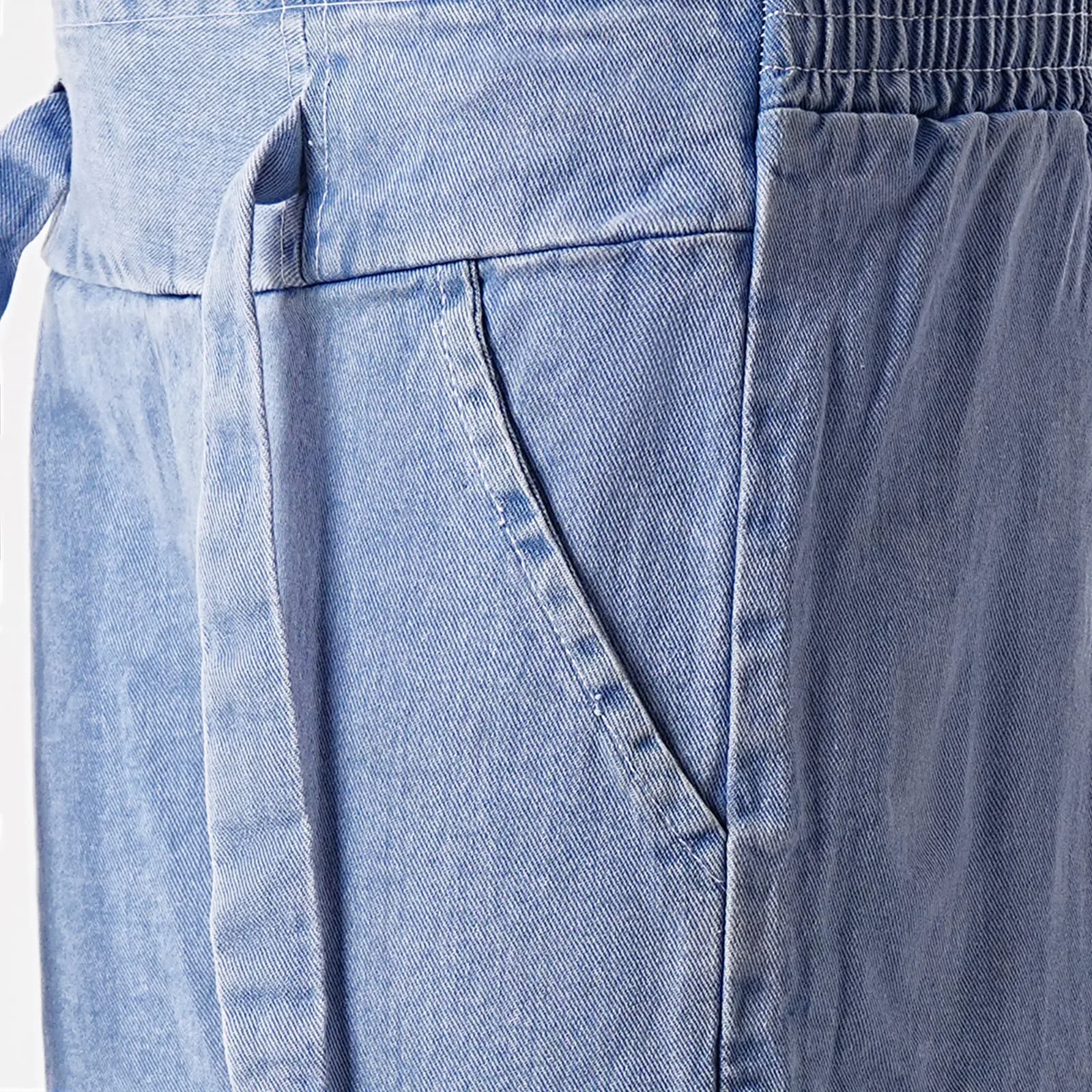 Soft Denim Palazzo Pant