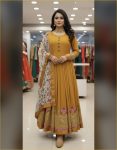 Jorjet Embroidery Party Dress