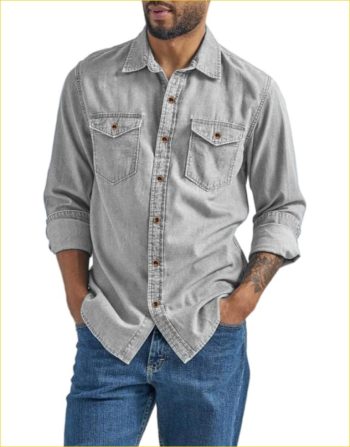 Full sleeves denim washed Shirt