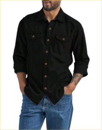 Full sleeves denim washed Shirt