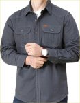 Full sleeves double pocket panel Shirt